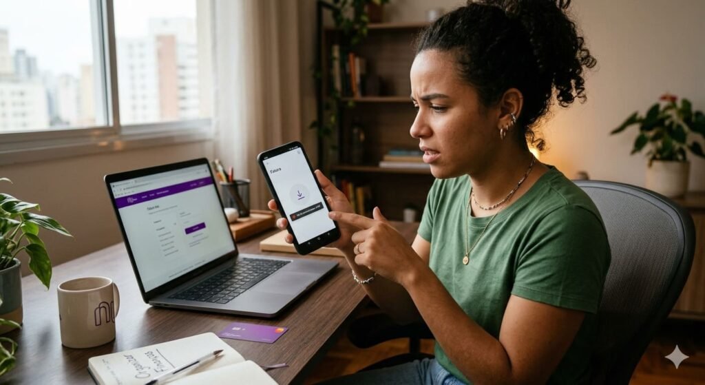 Baixar PDF da Fatura Nubank